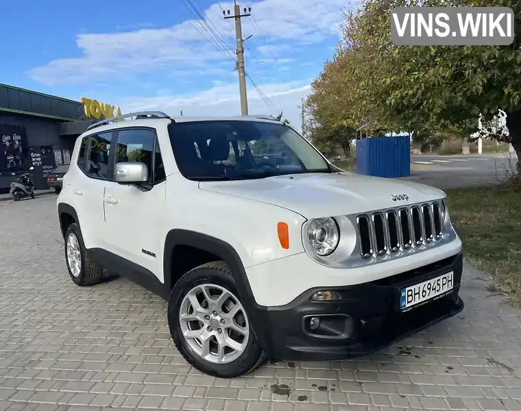 1C4BU0000HPE90484 Jeep Renegade 2016 Позашляховик / Кросовер 1.37 л. Фото 1