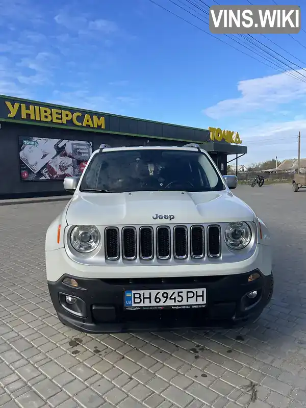 1C4BU0000HPE90484 Jeep Renegade 2016 Позашляховик / Кросовер 1.37 л. Фото 2