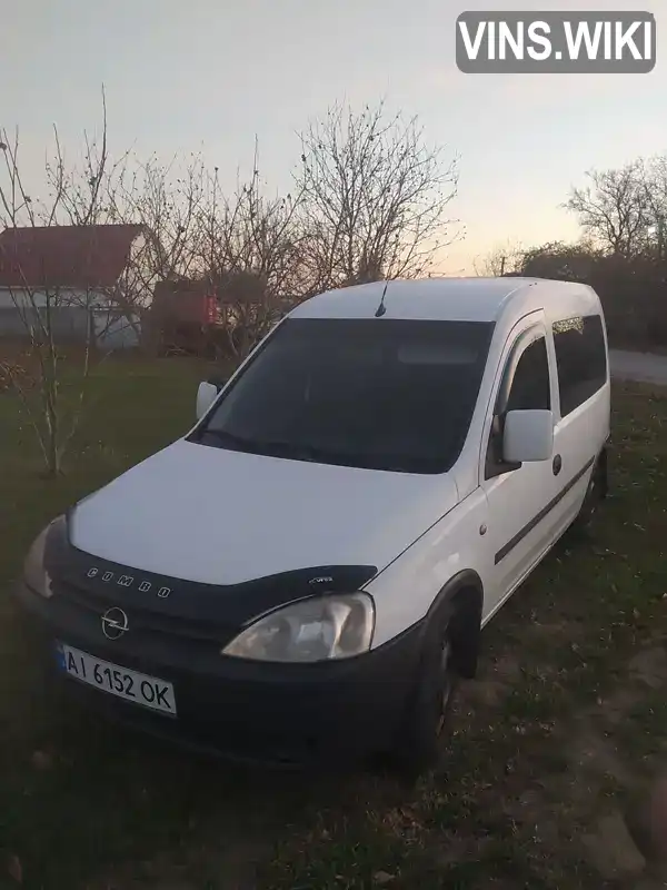 Минивэн Opel Combo 2005 1.25 л. Ручная / Механика обл. Киевская, Белая Церковь - Фото 1/17