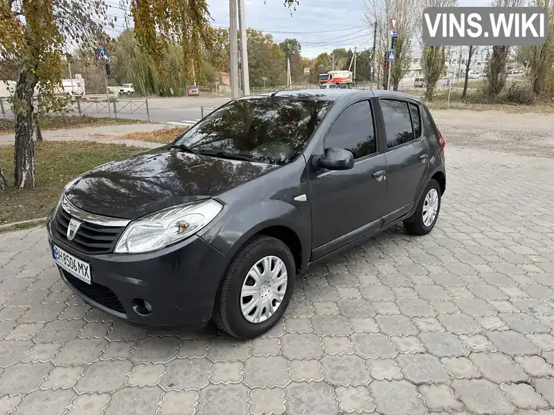 Хетчбек Dacia Sandero 2009 1.6 л. обл. Одеська, Одеса - Фото 1/18