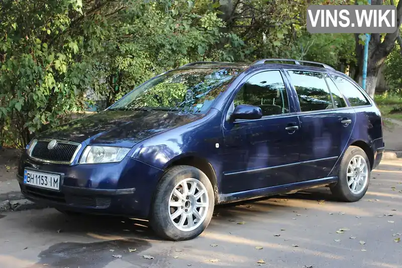 Универсал Skoda Fabia 2003 1.39 л. Ручная / Механика обл. Одесская, Одесса - Фото 1/14