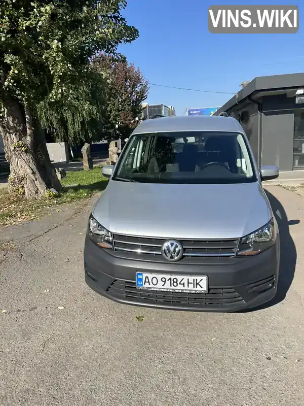 Мінівен Volkswagen Caddy 2018 1.97 л. Ручна / Механіка обл. Закарпатська, Ужгород - Фото 1/15