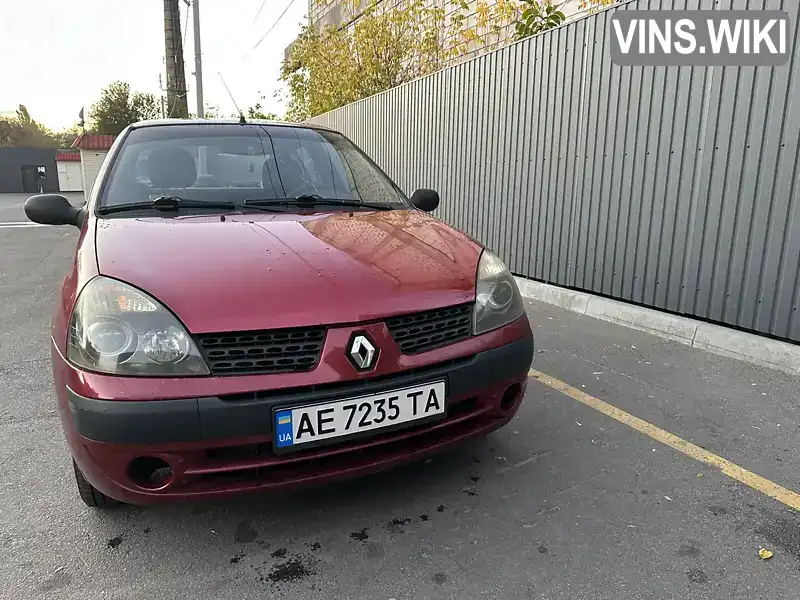 Седан Renault Clio Symbol 2002 1.4 л. Ручная / Механика обл. Днепропетровская, Днепр (Днепропетровск) - Фото 1/21