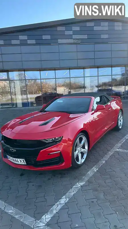 Кабріолет Chevrolet Camaro 2017 6.2 л. Автомат обл. Київська, Київ - Фото 1/21