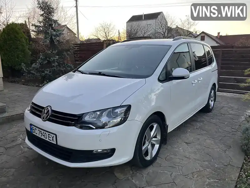 Минивэн Volkswagen Sharan 2012 2 л. Ручная / Механика обл. Львовская, Львов - Фото 1/21