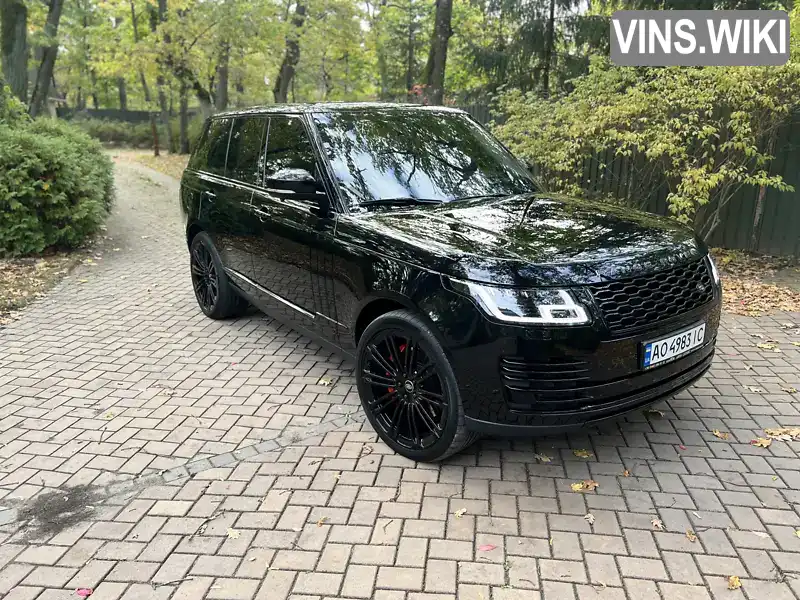 Позашляховик / Кросовер Land Rover Range Rover 2013 4.37 л. обл. Київська, Київ - Фото 1/21