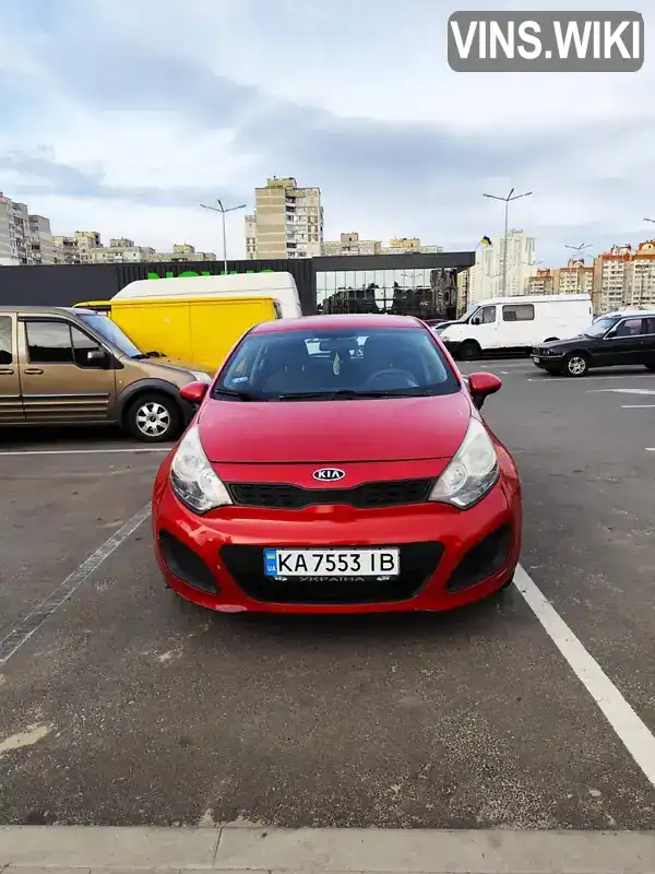 Хетчбек Kia Rio 2012 1 л. Ручна / Механіка обл. Київська, Київ - Фото 1/20