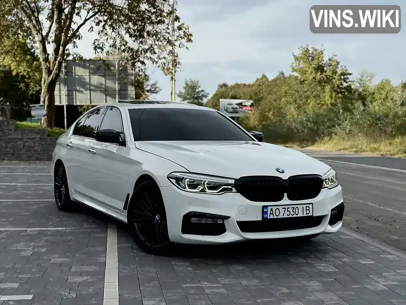 Седан BMW 5 Series 2016 2 л. Автомат обл. Закарпатська, Ужгород - Фото 1/21