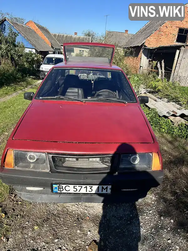 Хэтчбек ВАЗ / Lada 2108 1992 1.55 л. Ручная / Механика обл. Львовская, location.city.dobriany - Фото 1/6