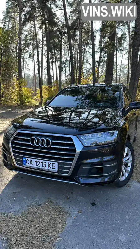 Позашляховик / Кросовер Audi Q7 2016 3 л. Автомат обл. Черкаська, Черкаси - Фото 1/17