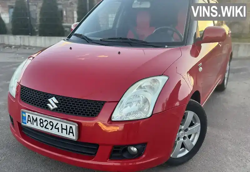 Хэтчбек Suzuki Swift 2010 1.3 л. Ручная / Механика обл. Житомирская, Коростышев - Фото 1/13