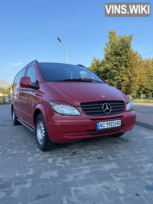 Мінівен Mercedes-Benz Vito 2003 2.2 л. Ручна / Механіка обл. Волинська, Луцьк - Фото 1/21