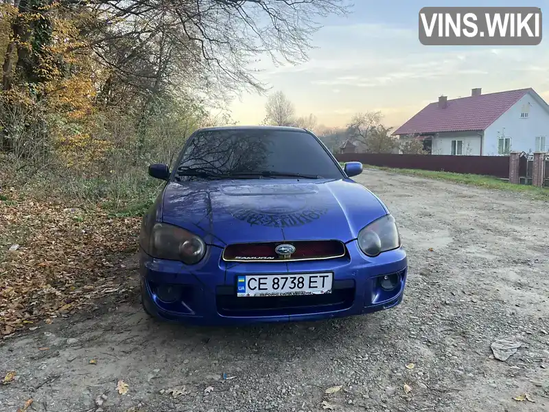 Седан Subaru Impreza 2004 1.6 л. Ручна / Механіка обл. Івано-Франківська, Івано-Франківськ - Фото 1/21