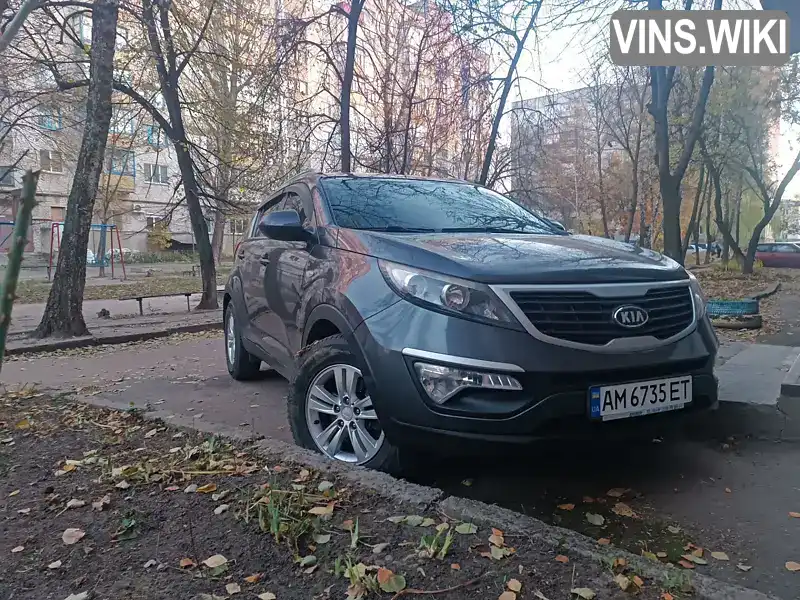 Внедорожник / Кроссовер Kia Sportage 2011 2 л. Ручная / Механика обл. Житомирская, Бердичев - Фото 1/8