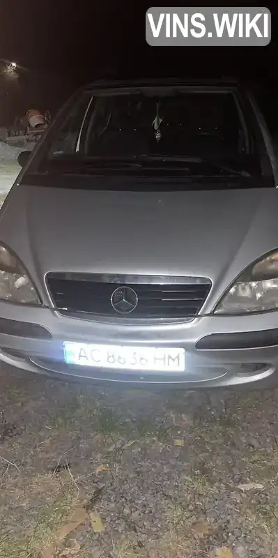 Хэтчбек Mercedes-Benz A-Class 2002 1.7 л. Типтроник обл. Волынская, Луцк - Фото 1/3