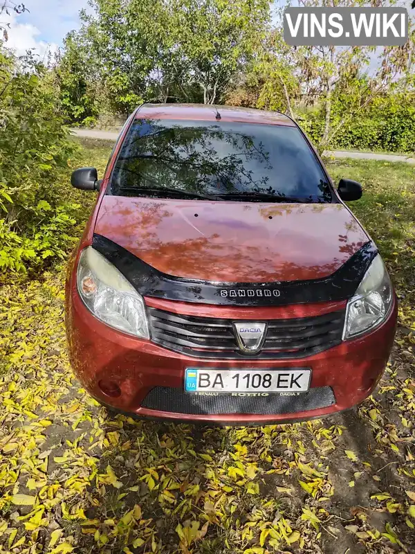 Хэтчбек Dacia Sandero 2009 1.2 л. Ручная / Механика обл. Кировоградская, Александрия - Фото 1/5