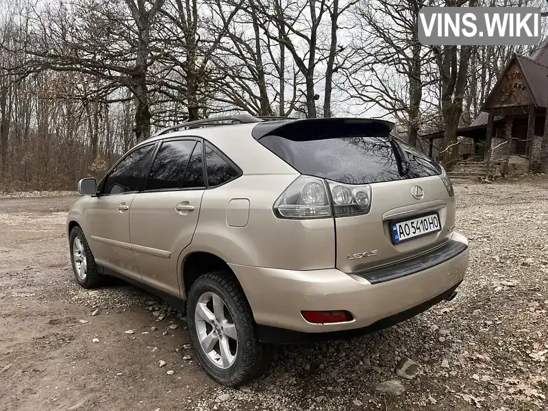 JTJGA31U440004943 Lexus RX 2004 Позашляховик / Кросовер 3.3 л. Фото 9