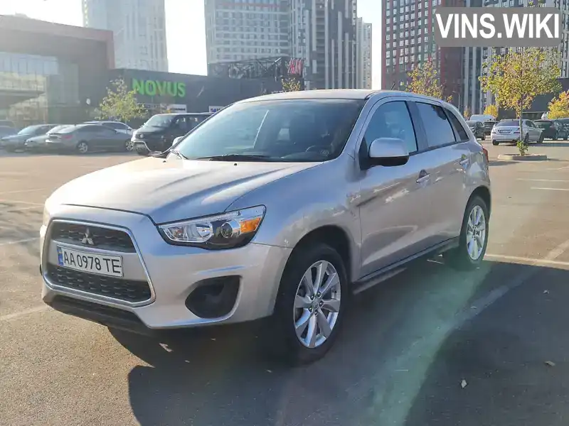 Позашляховик / Кросовер Mitsubishi Outlander Sport 2014 2 л. Автомат обл. Київська, Київ - Фото 1/21