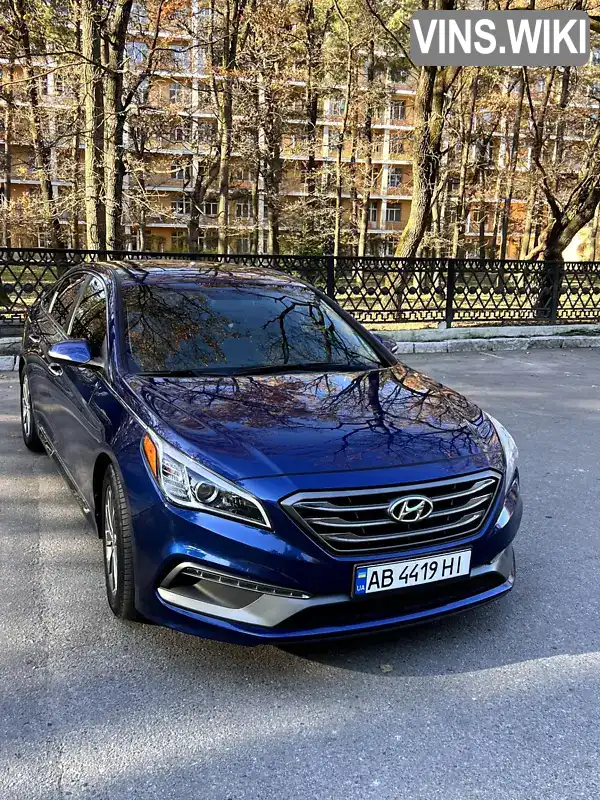 Седан Hyundai Sonata 2016 2.36 л. Автомат обл. Винницкая, Винница - Фото 1/21