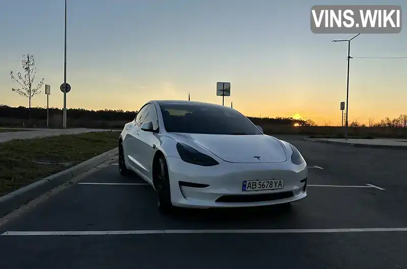 Седан Tesla Model 3 2022 null_content л. Автомат обл. Винницкая, Винница - Фото 1/21