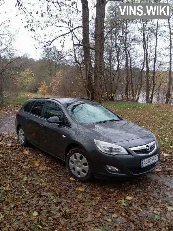 Универсал Opel Astra 2011 1.7 л. Ручная / Механика обл. Волынская, Камень-Каширский - Фото 1/18