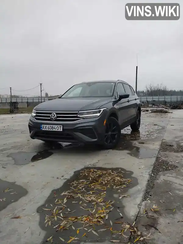 3VV2B7AX1NM152463 Volkswagen Tiguan 2022 Позашляховик / Кросовер 2 л. Фото 2