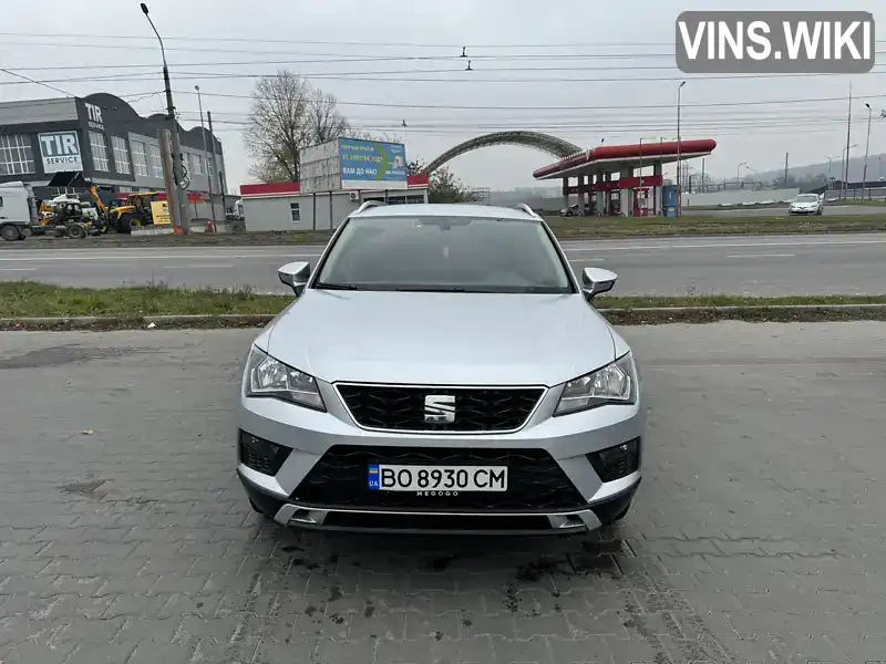 VSSZZZ5FZK6502847 SEAT Ateca 2018 Позашляховик / Кросовер 1.6 л. Фото 2