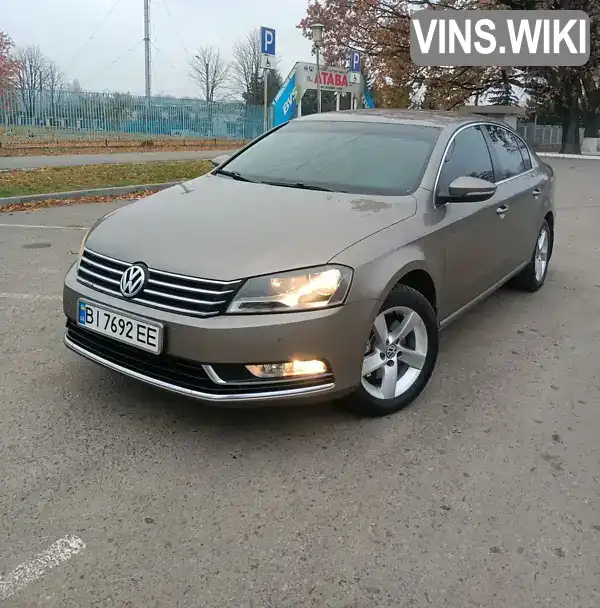 Седан Volkswagen Passat 2011 1.97 л. Автомат обл. Полтавська, Полтава - Фото 1/21