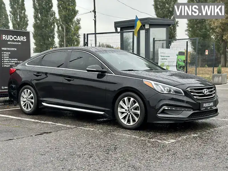 Седан Hyundai Sonata 2015 2.36 л. Автомат обл. Полтавська, Кременчук - Фото 1/21