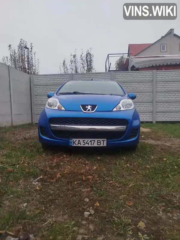 Хетчбек Peugeot 107 2011 1 л. Автомат обл. Київська, Вишгород - Фото 1/10