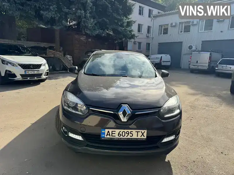 Хэтчбек Renault Megane 2015 1.5 л. Робот обл. Днепропетровская, Днепр (Днепропетровск) - Фото 1/13