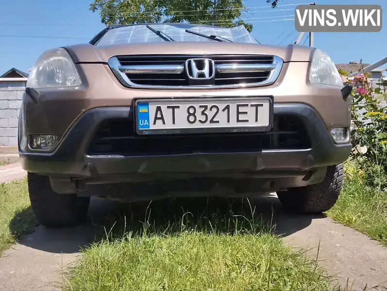 Внедорожник / Кроссовер Honda CR-V 2004 2 л. Автомат обл. Ивано-Франковская, Ивано-Франковск - Фото 1/21