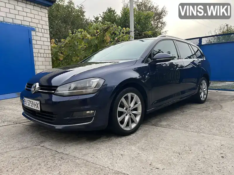 Универсал Volkswagen Golf 2014 1.97 л. Автомат обл. Полтавская, Кременчуг - Фото 1/12