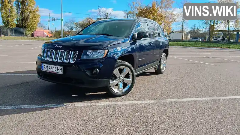 Позашляховик / Кросовер Jeep Compass 2014 2.36 л. Автомат обл. Житомирська, Житомир - Фото 1/21