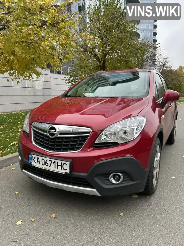 Позашляховик / Кросовер Opel Mokka 2013 1.36 л. Ручна / Механіка обл. Київська, Київ - Фото 1/21