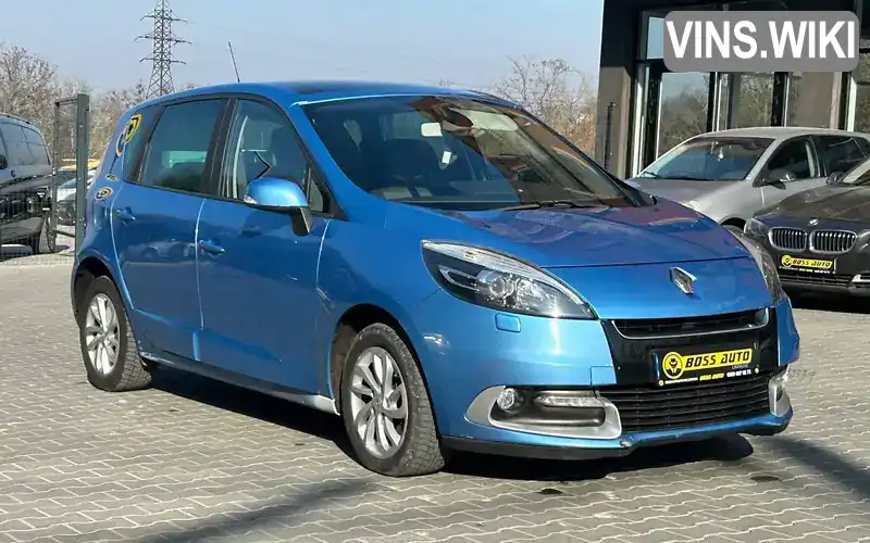 Мінівен Renault Scenic 2012 1.6 л. Ручна / Механіка обл. Чернівецька, Чернівці - Фото 1/19