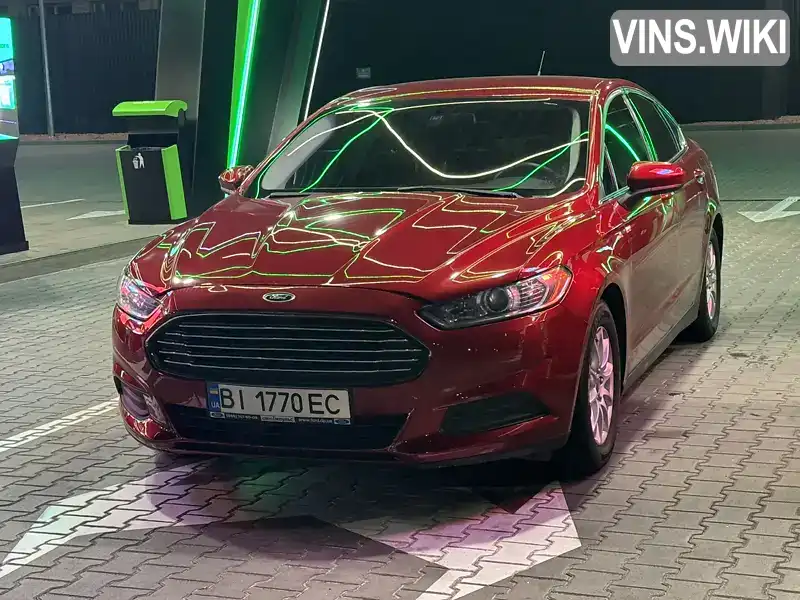 Седан Ford Fusion 2014 2.5 л. Автомат обл. Полтавская, Полтава - Фото 1/21