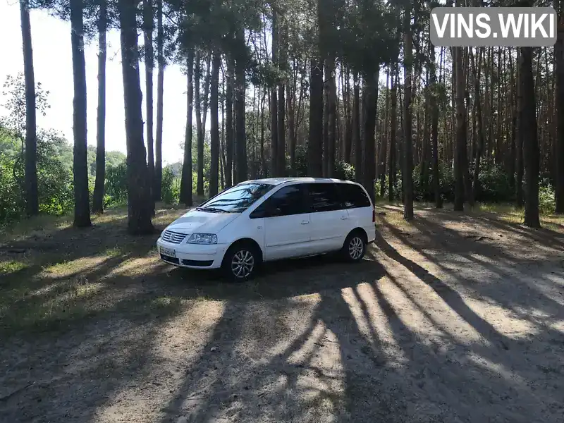 Мінівен Volkswagen Sharan 2003 1.8 л. Ручна / Механіка обл. Чернігівська, Чернігів - Фото 1/15