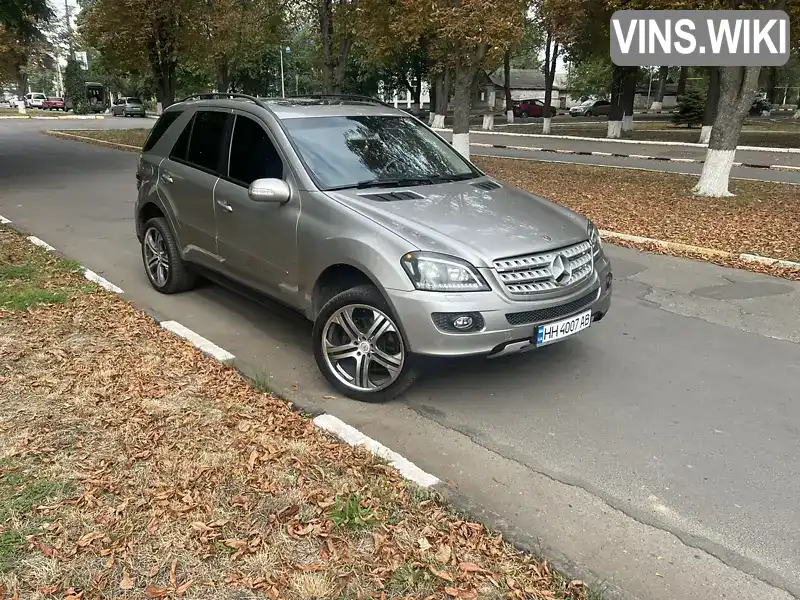 Позашляховик / Кросовер Mercedes-Benz M-Class 2005 3 л. Автомат обл. Одеська, Подільськ (Котовськ) - Фото 1/17