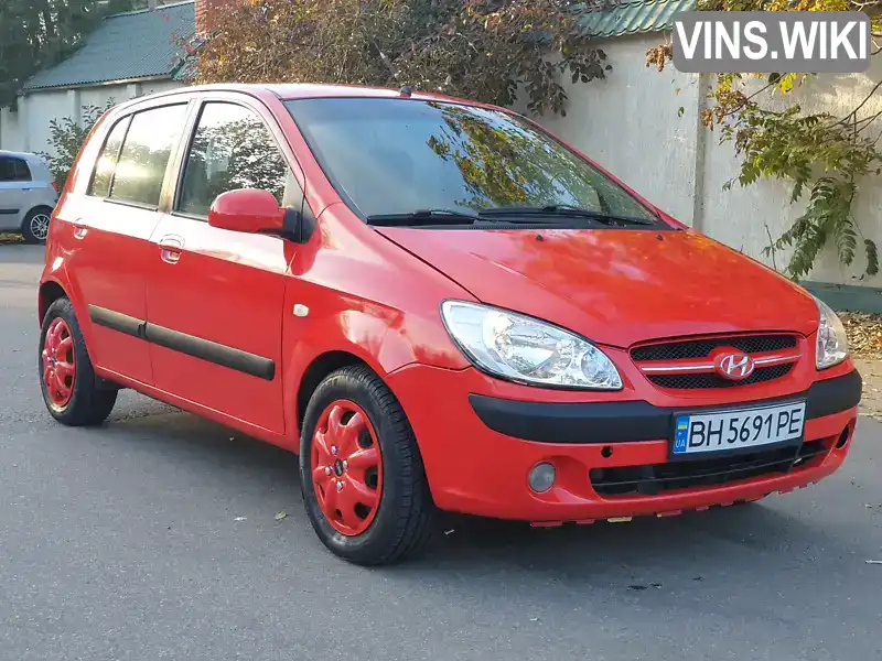 Хэтчбек Hyundai Getz 2006 1.4 л. Автомат обл. Одесская, Одесса - Фото 1/21