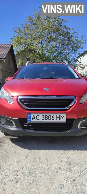 Внедорожник / Кроссовер Peugeot 2008 2014 1.2 л. Робот обл. Тернопольская, Подволочиск - Фото 1/21