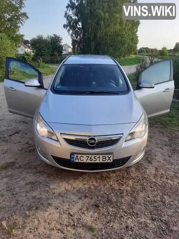 Універсал Opel Astra 2012 1.7 л. Ручна / Механіка обл. Волинська, Ковель - Фото 1/21