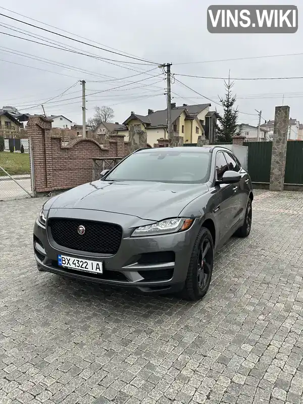 Внедорожник / Кроссовер Jaguar F-Pace 2016 2 л. Автомат обл. Хмельницкая, Хмельницкий - Фото 1/21