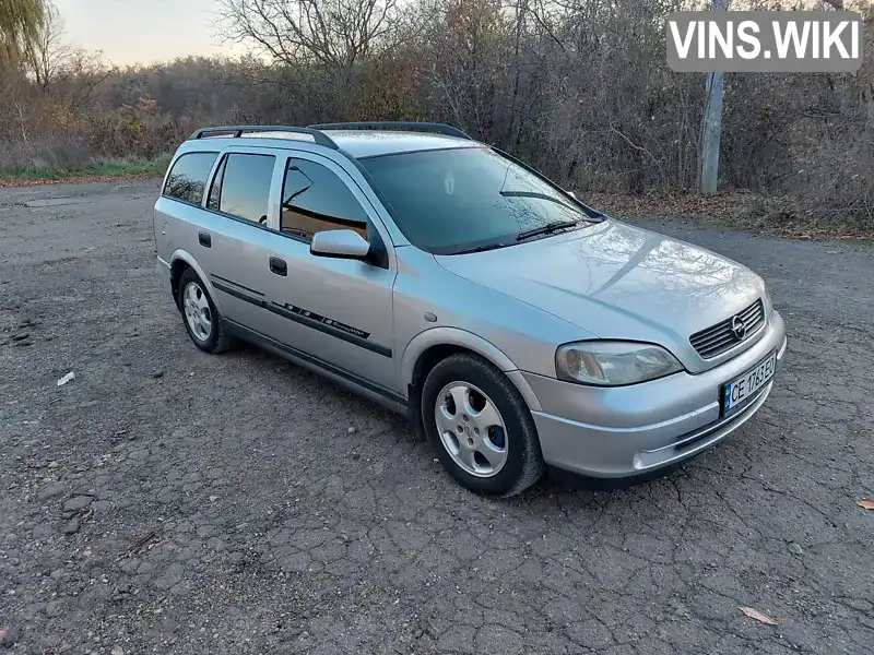 W0L0TGF3522112615 Opel Astra 2002 Універсал 1.6 л. Фото 2