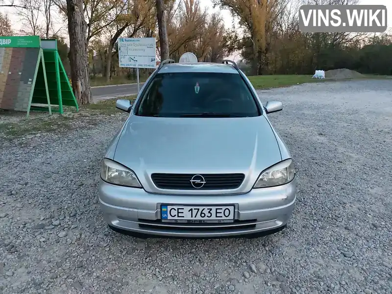 W0L0TGF3522112615 Opel Astra 2002 Універсал 1.6 л. Фото 4