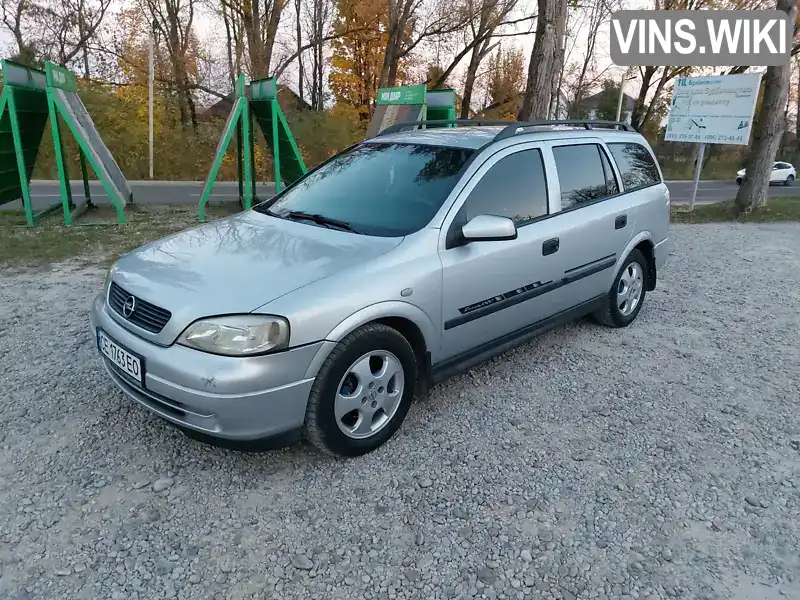 W0L0TGF3522112615 Opel Astra 2002 Універсал 1.6 л. Фото 7