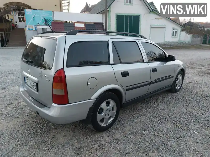 W0L0TGF3522112615 Opel Astra 2002 Універсал 1.6 л. Фото 8