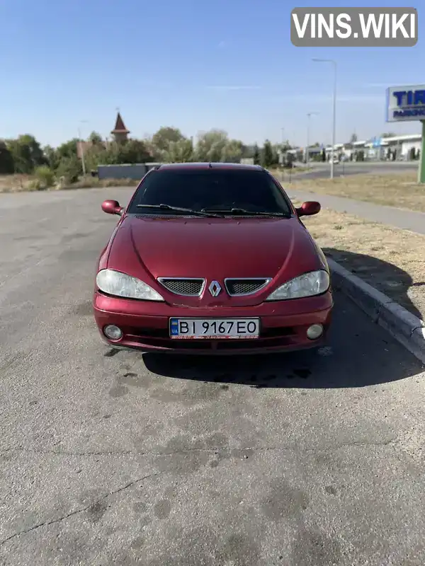 Купе Renault Megane 2002 1.6 л. Автомат обл. Полтавская, Полтава - Фото 1/11