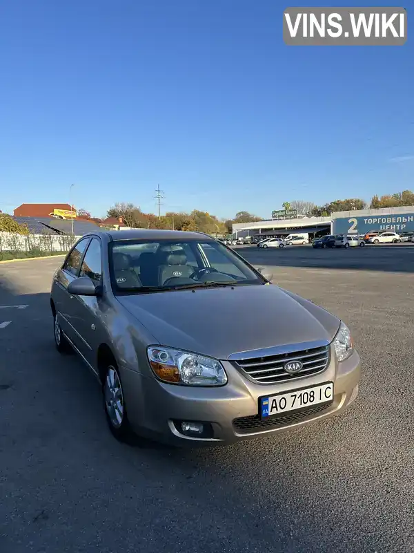 Седан Kia Cerato 2008 null_content л. Автомат обл. Закарпатська, Ужгород - Фото 1/21