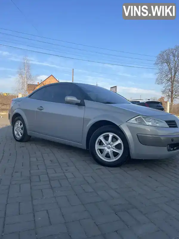 Кабріолет Renault Megane 2004 1.9 л. Ручна / Механіка обл. Чернівецька, Чернівці - Фото 1/16